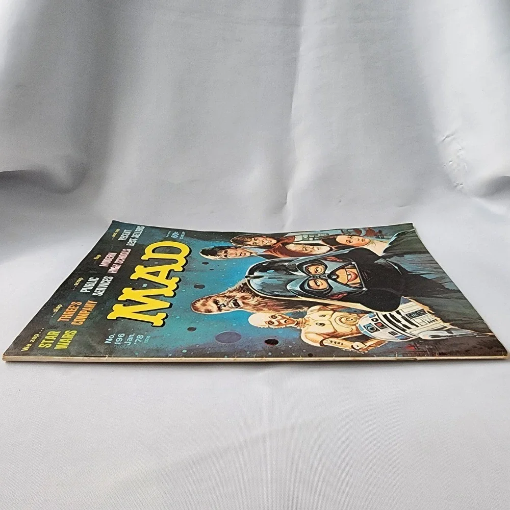 MAD Magazine Star Wars Spoof Issue #196 Jan‎ 1978 Vintage Retro Collectible
